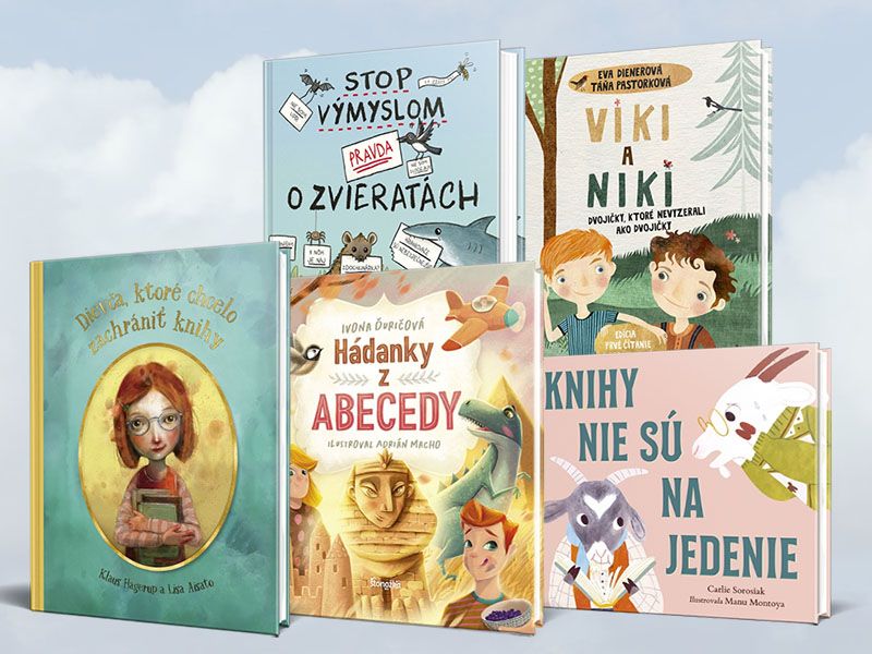 5 detských knižných noviniek – najkrajší darček, ktorí poteší 