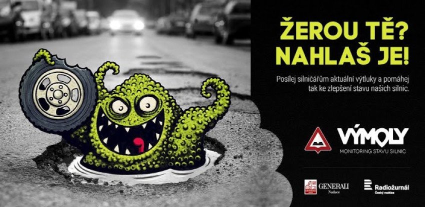 Na Slovensko zamieril úspešný projekt Výtlky.sk. Štartuje motoristická anketa Najhoršia diera na Slovensku