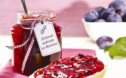 Slivková dobrota so škoricou