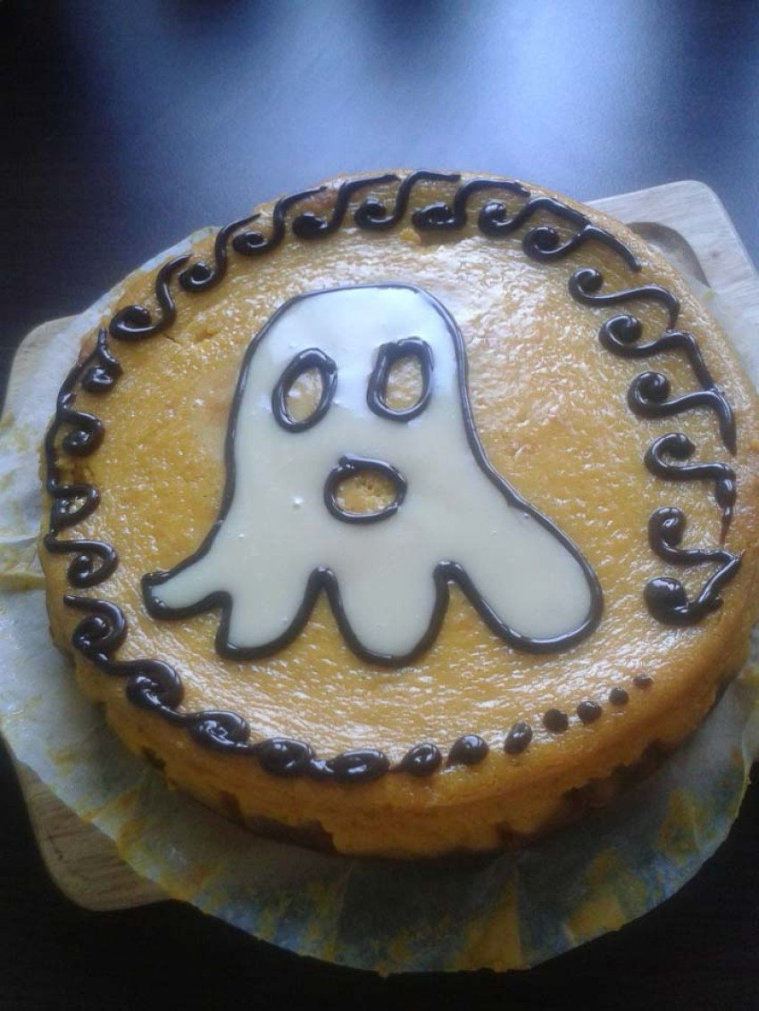  Halloweenský cheescake