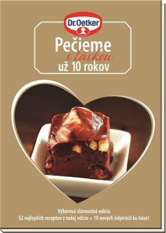 To najlepšie z titulov Pečieme s láskou od Dr.Oetker v luxusnom zlatom dizajne