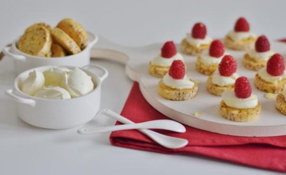 Silvestrovské chuťovky s kozím syrom