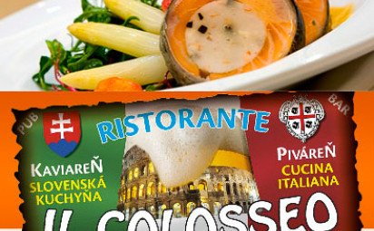 REŠTAURÁCIA RISTORANTE BAR IL COLOSSEO ZVOLEN