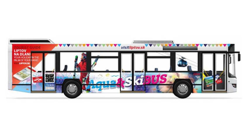 Ski & Aqua Bus opäť spojí Liptov