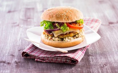 Morčací burger s jalapeno papričkou