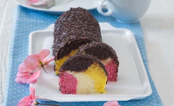 Farebný kokosový tunel