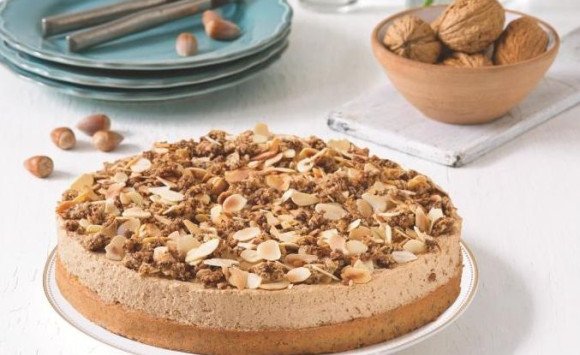 Jesenná kávová torta