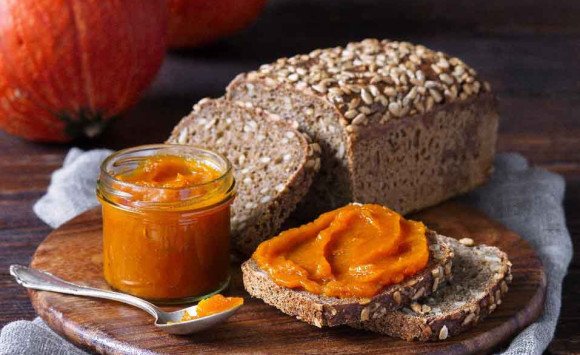 Tekvicový džem s pomarančom