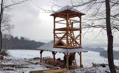 Rozhľadňa Bardejov Kamenná hora sa dočkala obnovy