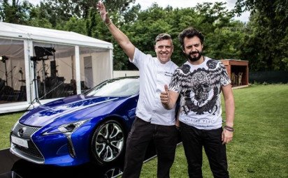 Pri Dunaji zaparkoval luxusný hybrid Lexus LC 500h