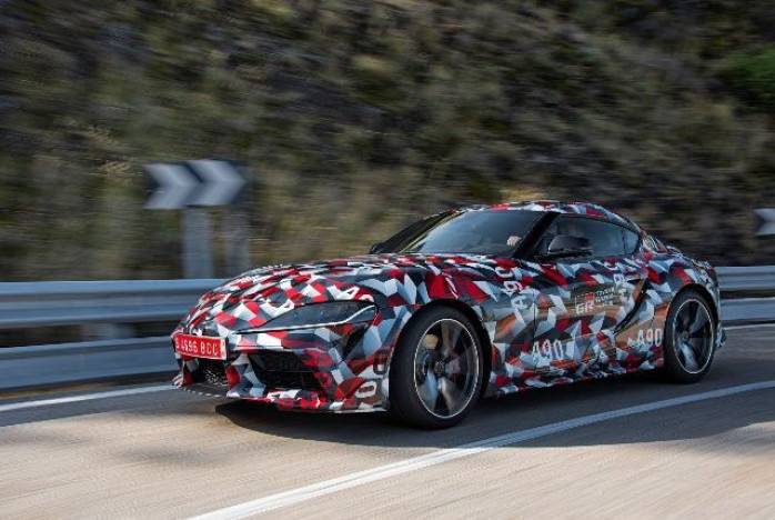  Nová Toyota Supra v aukcii