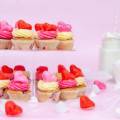 Malinové mini cupcakes