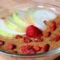 Ovocný chia puding s banánom a goji
