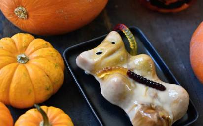 Upečte si tekvicového macka, ktorý rozžiari jesenný aj halloweenský stôl