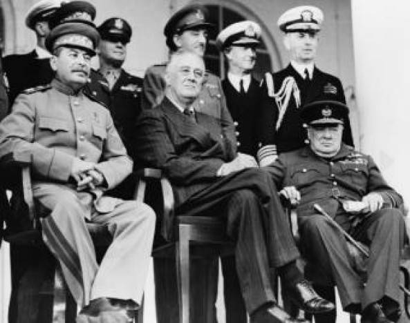 Čo mali spoločné Roosevelt, Churchill a Stalin?