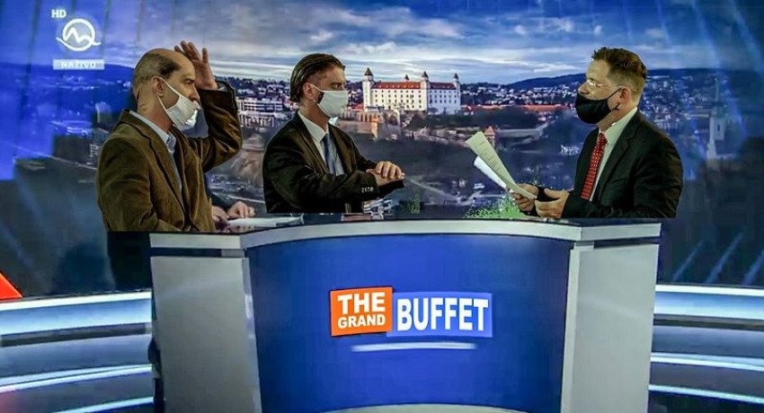 The Grand Buffet & Hafner šokujú novým videom k skladbe Bože, božee.