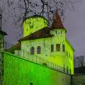 Budatínsky hrad rozžiari zelená 