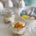 Veľkonočný mrkvový cheesecake v pohárikoch