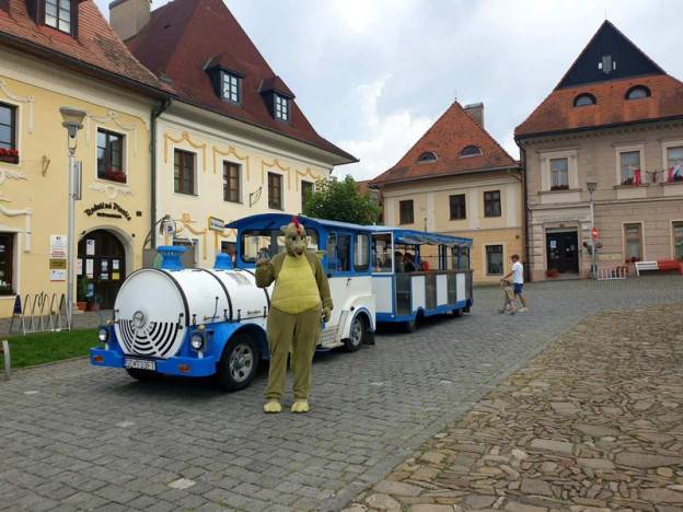 Bardejovské Kúpele a mesto Bardejov spojil vláčik Dráčik