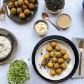 Falafel a Baba Ganoush