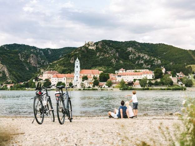 Do Dolného Rakúska na bicykli s celou rodinou