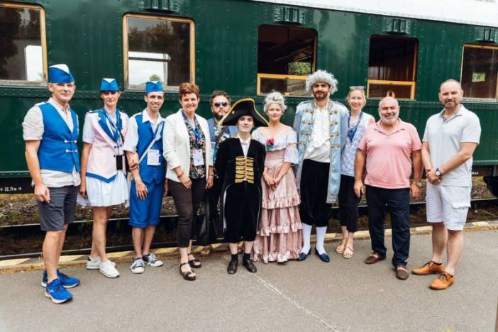 Výletný vlak Mária Terézia odštartoval prázdninové jazdy