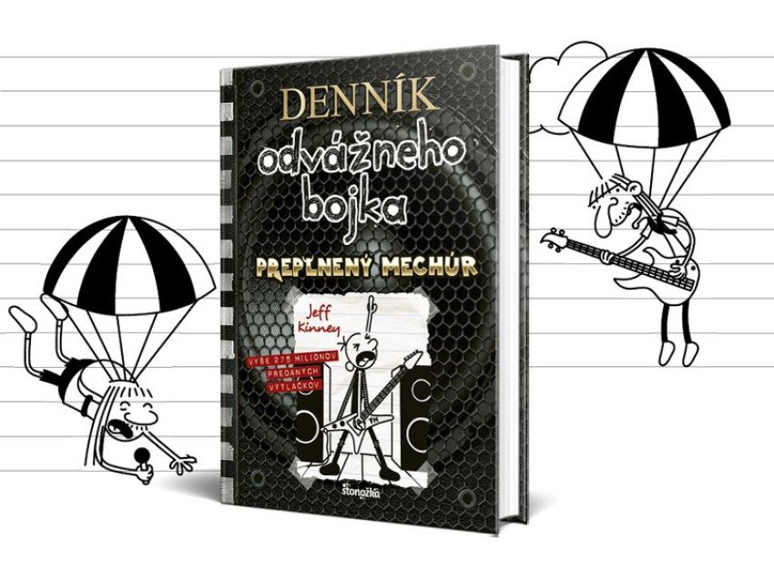 Nový diel série Denník odvážneho bojka + veľká SÚŤAŽ Nový diel série Denník odvážneho bojka + veľká SÚŤAŽ