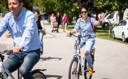 Kemp pri Thermalparku Dunajská Streda vychádza v ústrety cyklistom