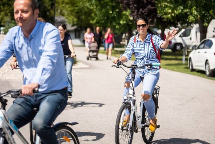 Kemp pri Thermalparku Dunajská Streda vychádza v ústrety cyklistom