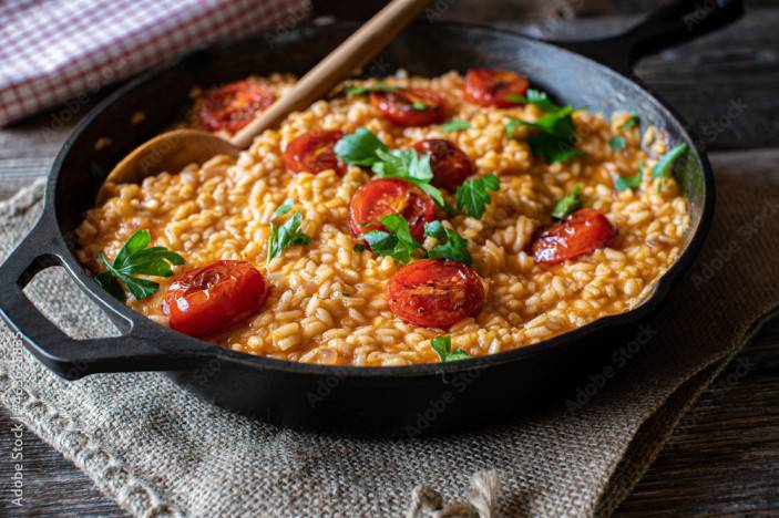 Rajčinové risotto