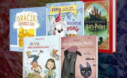 5 detských kníh: nový Harry Potter, Olívia, dráčik aj nezbedný Popík