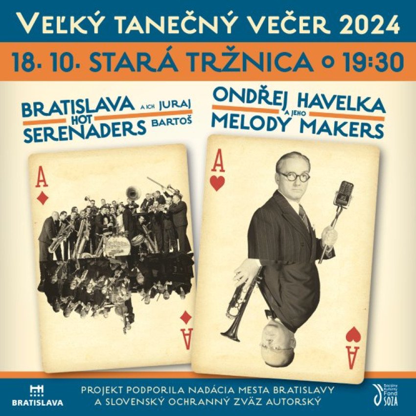 Melody Makers O. Havelku a Bratislava Hot Serenaders: Bratislavu čaká veľký hudobný súboj Melody Makers O. Havelku a Bratislava Hot Serenaders: Bratislavu čaká veľký hudobný súboj