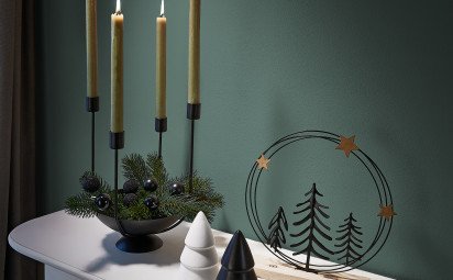 Vytvorte si vlastný adventný veniec s KiK