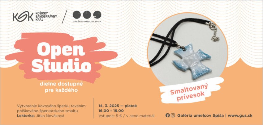 Open Studio: Smaltovaný prívesok
