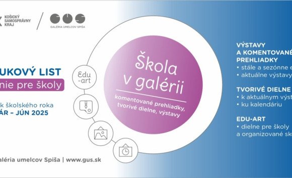Nepremeškajte! Škola v galérii