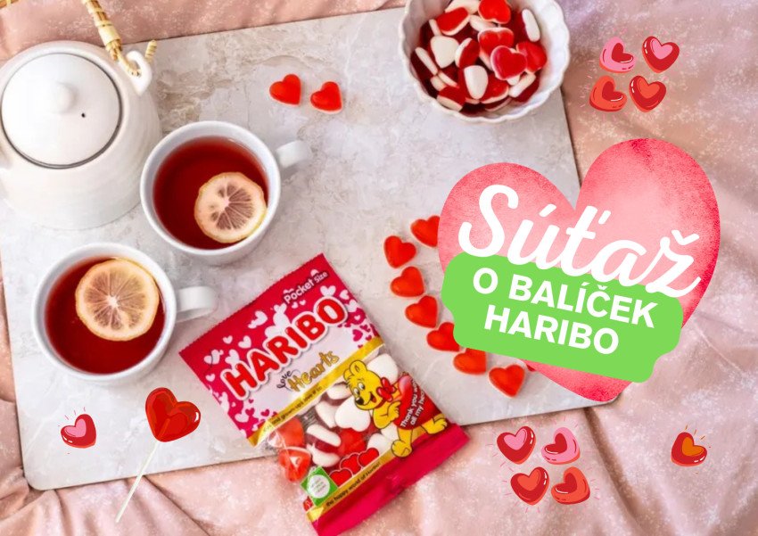 Užite si valentínsku zábavu s Haribo Užite si valentínsku zábavu s Haribo