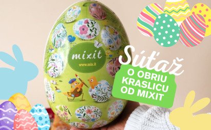 Toto vajíčko od Mixit.sk pred šibačmi neschováte