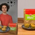Slané raňajkové muffiny s pažítkovým cottage cheese