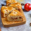 Šťavnatý jablkový koláč  so škoricovou náplňou