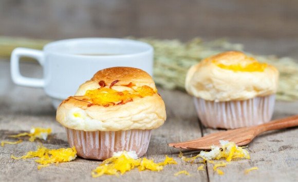 Exotické a svieže ananásové muffiny