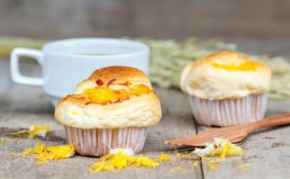Exotické a svieže ananásové muffiny