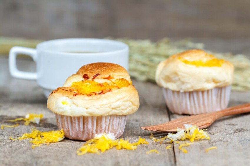 Exotické a svieže ananásové muffiny Exotické a svieže ananásové muffiny