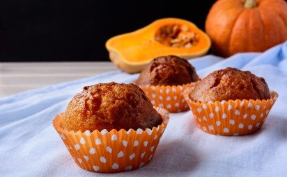 Sladké a hrejivé muffiny z tekvice