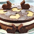 Veľkonočná torta s parížskym krémom a vaječným likérom