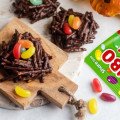 Veľkonočné čokoládové hniezda s Jelly Beans