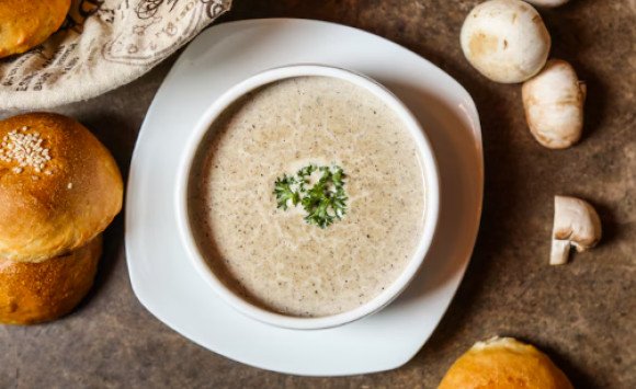 Falošná držková polievka z hlivy