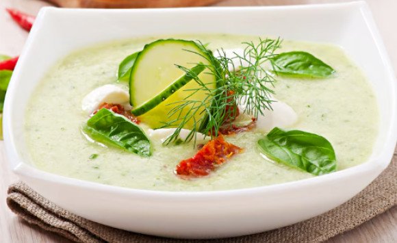 Krémová jarná polievka