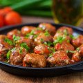 Zdravý, rýchly a chutný recept z teplovzdušnej fritézy:  CHRUMKAVÉ MÄSOVÉ GUĽKY
