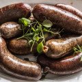 Krvavé jaterničky s ryžou (krvavničky)