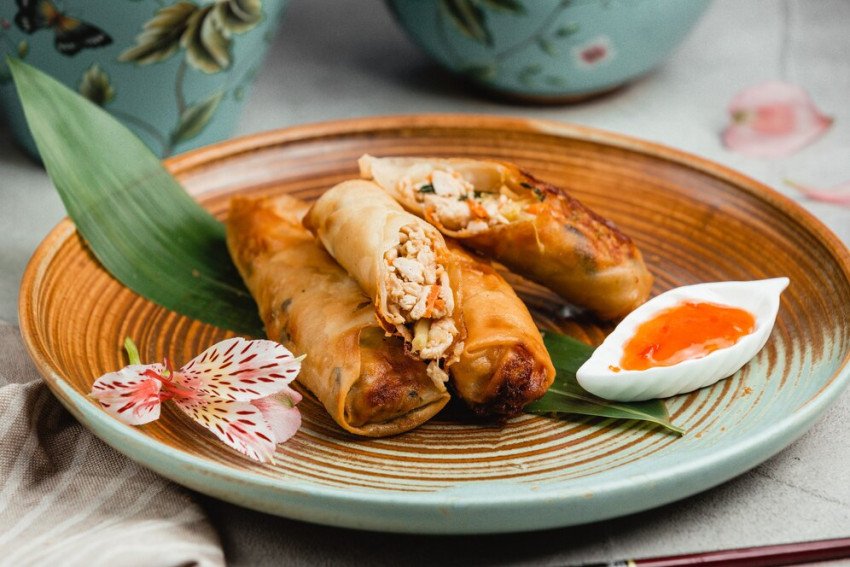 Zdravý, rýchly a chutný recept z teplovzdušnej fritézy: JARNÉ ZÁVITKY Zdravý, rýchly a chutný recept z teplovzdušnej fritézy: JARNÉ ZÁVITKY
